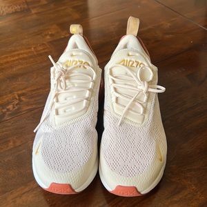 Nike Air Max 270 Cream Terra Blush Biege Brown GOLD Khaki AH6789-203 Women's 9.5